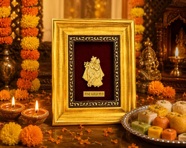 Gold_Finish_Radha_Krishna_Religious_Wall_Frame