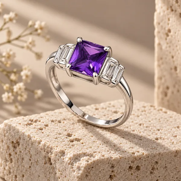 Silver_Tone_Purple_Gemstone_Statement_Ring