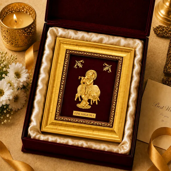 Gold_Tone_Traditional_Krishna_Framed_Wall_Decor