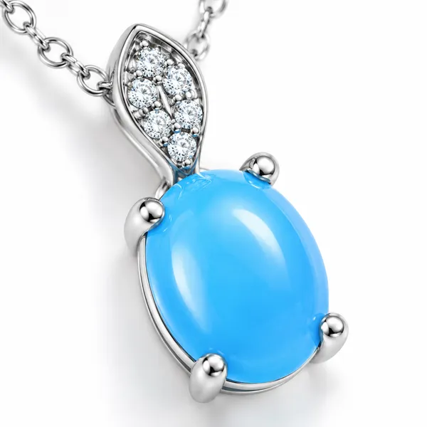 Silver_Tone_Blue_Oval_Stone_Pendant_Necklace_for_Women