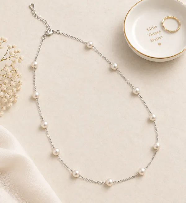 Silver_Tone_Pearl_Chain_Necklace_for_Women