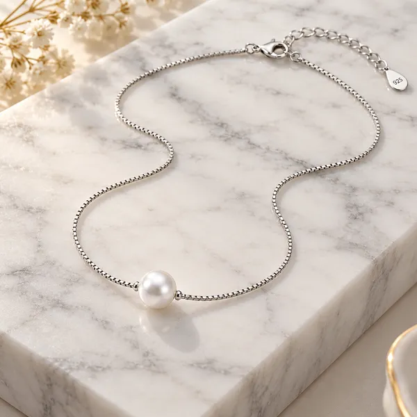 Silver_Pearl_Chain_Necklace_for_Women