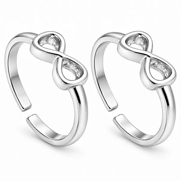 Silver_Tone_Infinity_Ear_Cuff_Pair_For_Women_Set_Of_2
