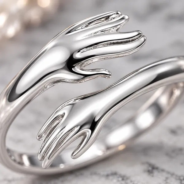 Silver_925_Hand_Motif_Open_Ring_for_Women