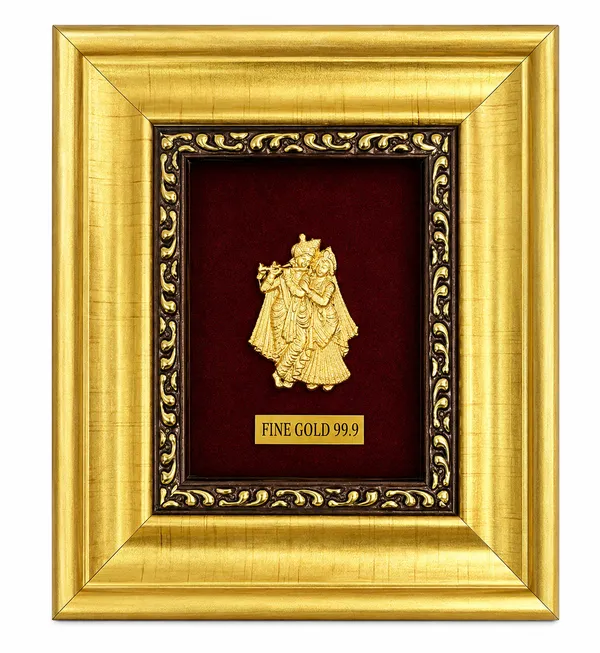 Gold_Finish_Radha_Krishna_Religious_Wall_Frame