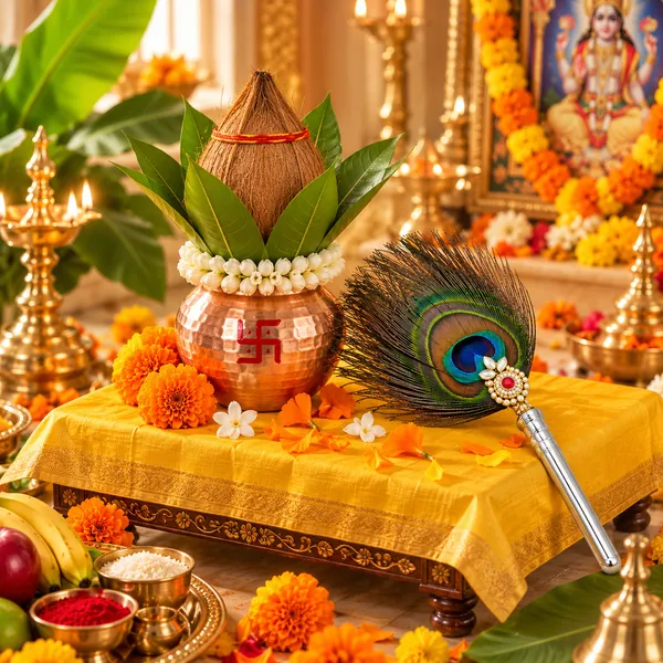 Peacock_Feather_Pooja_Chamar_With_Silver_Handle