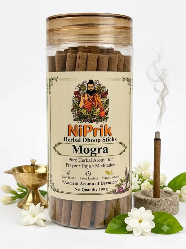 Niprik_Mogra_Herbal_Dhoop_Sticks_For_Puja_And_Meditation_-_Pack_Of_3