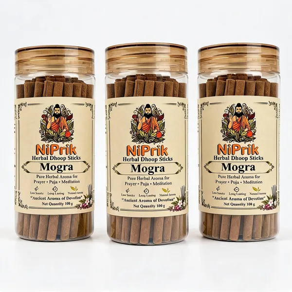 Niprik_Mogra_Herbal_Dhoop_Sticks_For_Puja_And_Meditation_-_Pack_Of_3
