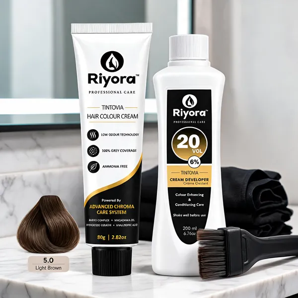 Natural_Hydrogen_Peroxide_Developer_Hair_Colour_Kit_Light_Brown_5.0_Pack_Of_2