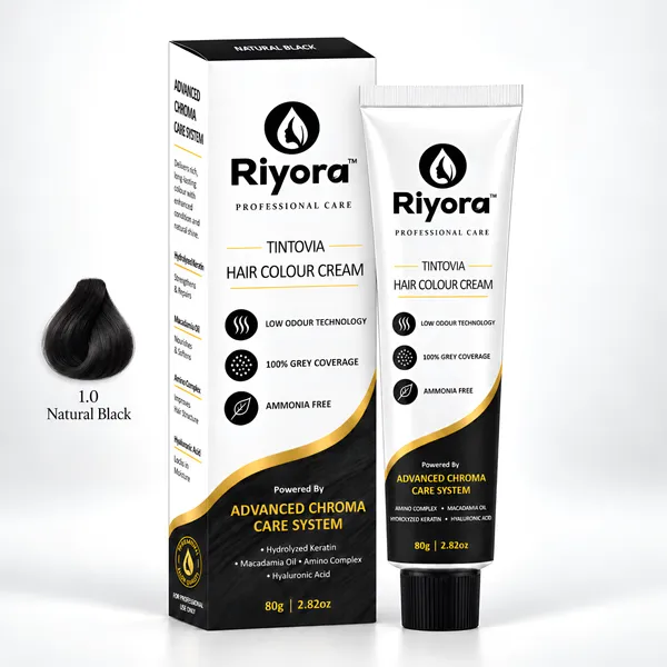 Natural_Looking_Black_(1_No)_Riyora_Tintovia_Hair_Colour_Cream_80Gm