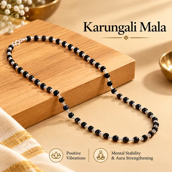 Silver_Karungali_Mala