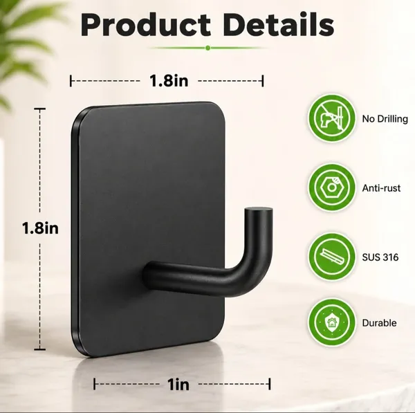 Black_Stainless_Steel_Adhesive_Wall_Hooks