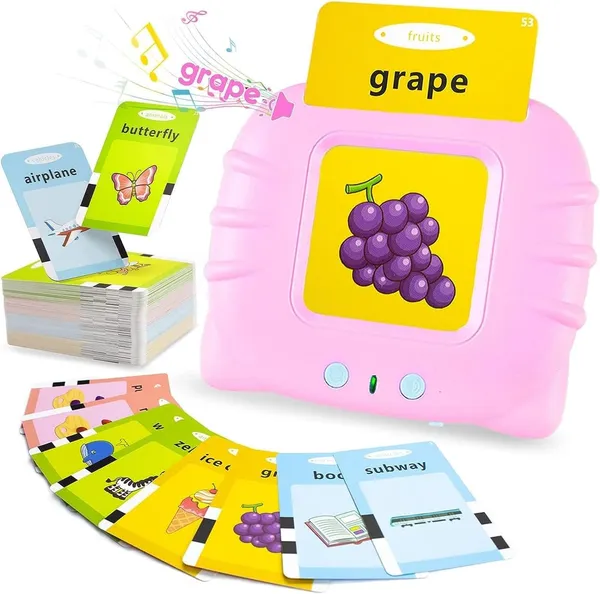 Pink_Card_Early_Education_Device_For_Toddlers