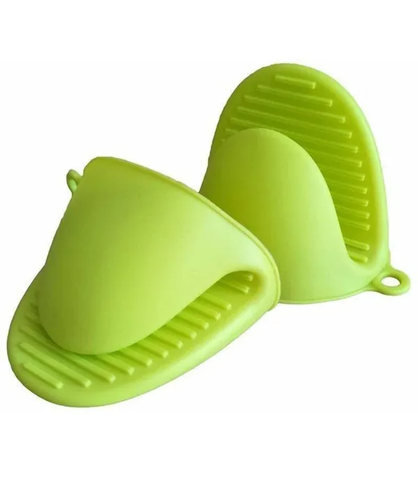 Green_Silicone_Heat_Resistant_Kitchen_Mitts_Set