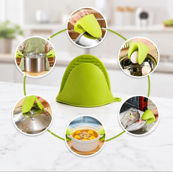 Green_Silicone_Heat_Resistant_Kitchen_Mitts_Set