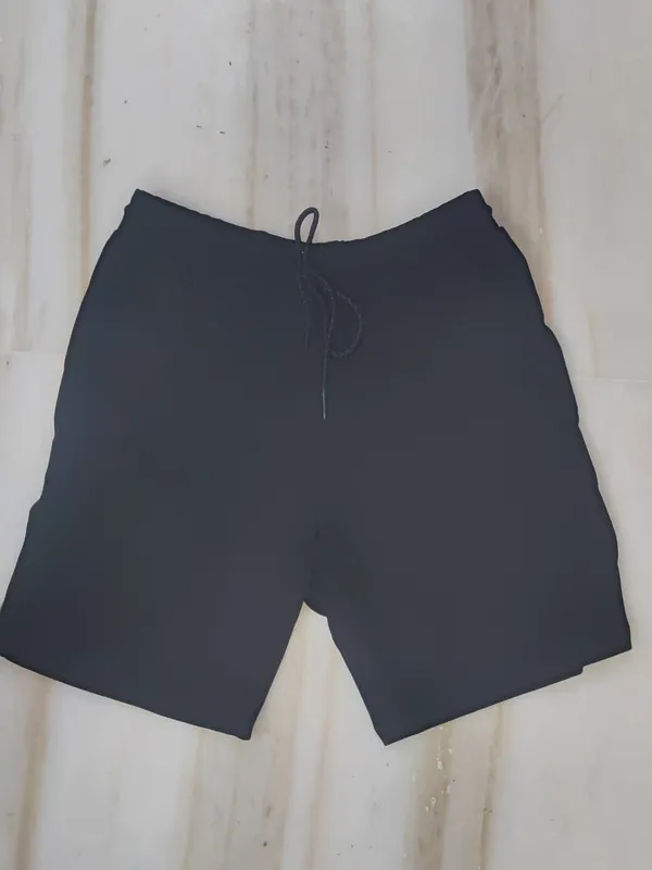 Black_Casual_Drawstring_Shorts_for_Men