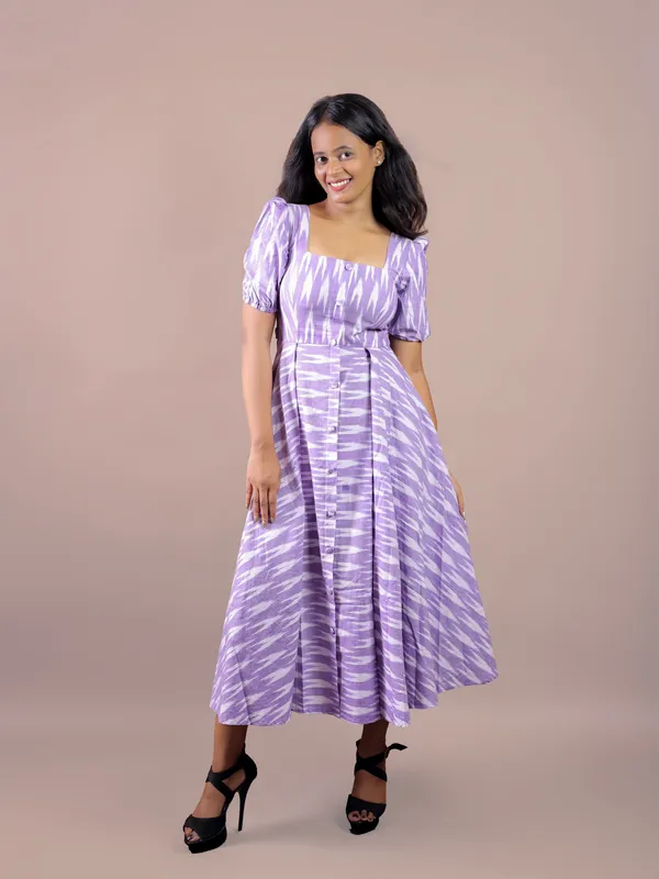 Lavender_Printed_Fit_And_Flare_Dress_For_Women