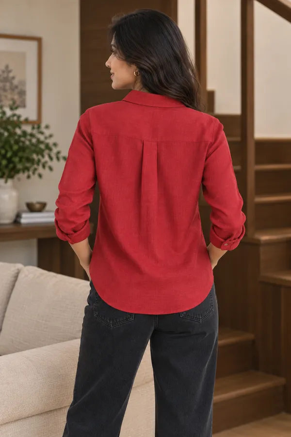 Red_Casual_Fit_Shirt_for_Women