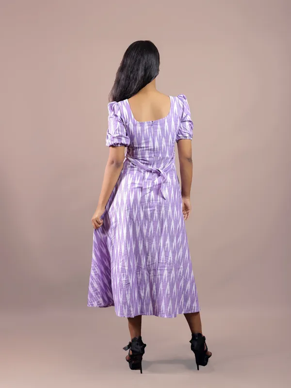 Lavender_Printed_Fit_And_Flare_Dress_For_Women