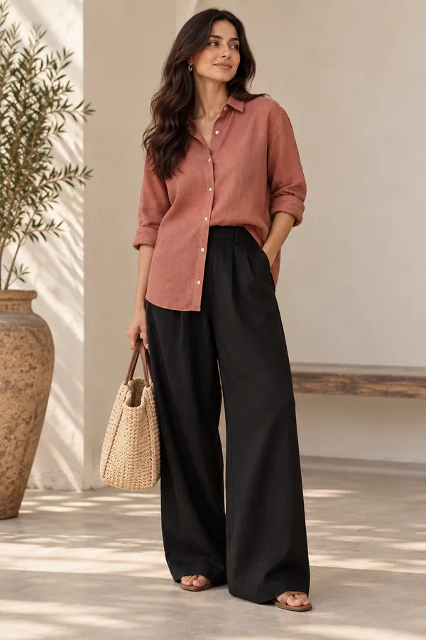 Rust_Relaxed_Fit_Shirt_for_Women