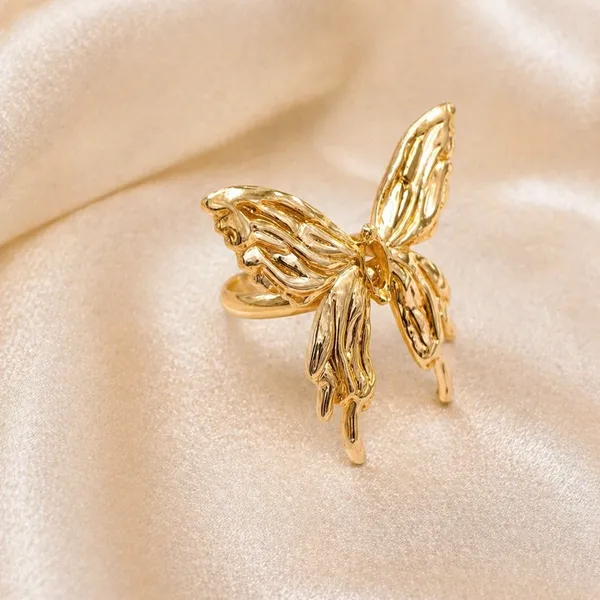 Gold_Tone_Butterfly_Ring_For_Women