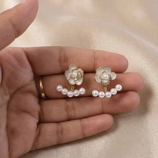 Gold_Alloy_Floral_Pearl_Bead_Drop_Earrings_For_Women