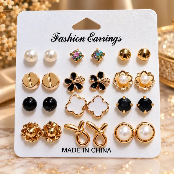 Gold_Tone_Fashion_Earrings_Set_For_Women