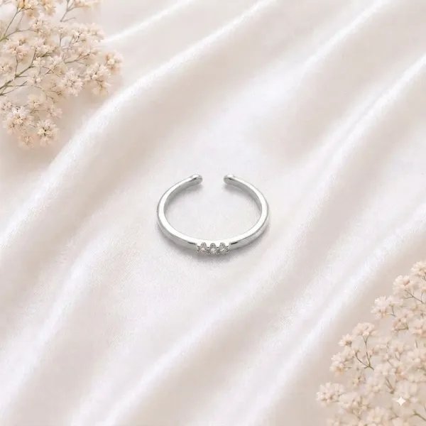 Silver_Adjustable_Stone_Ring_For_Women