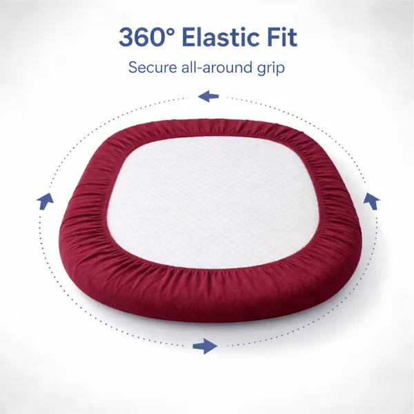 Cotton_Waterproof_Solid_Maroon_King_Size_Mattress_Protector