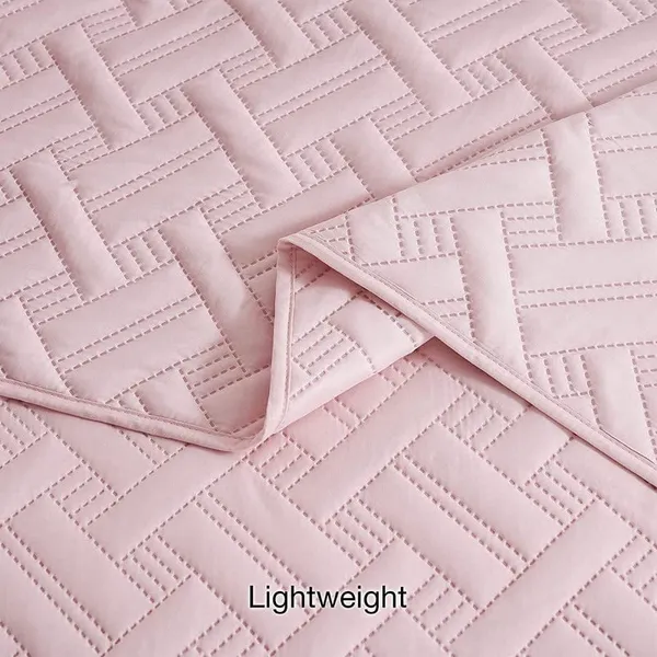 Cotton_Quilted_Solid_Baby_Pink_King_Size_Fitted_Bed_Cover