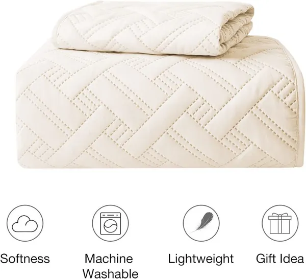 Cotton_Quilted_Solid_Cream_King_Size_Fitted_Bed_Cover