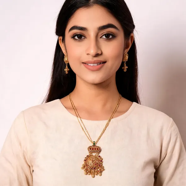 Gold_Brass_Ornate_Stone_Traditional_Necklace_And_Earrings_Set_For_Women