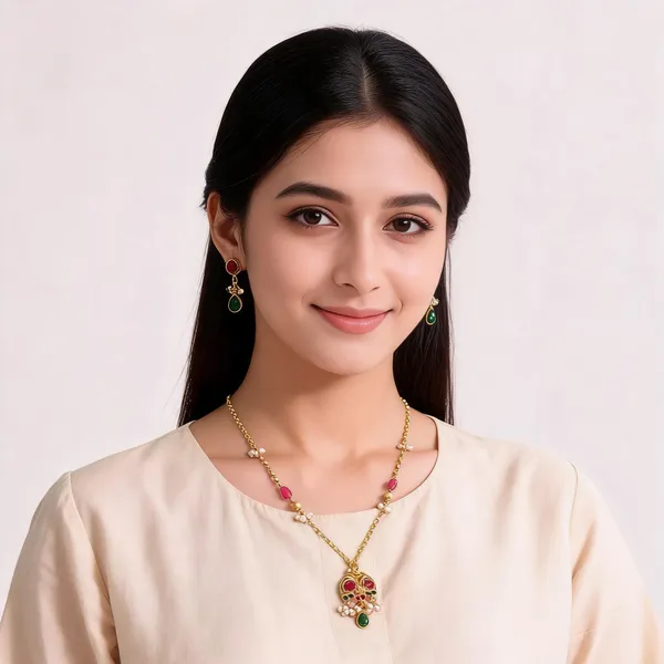 Gold_Brass_Traditional_Stone_Studded_Necklace_Set_For_Women