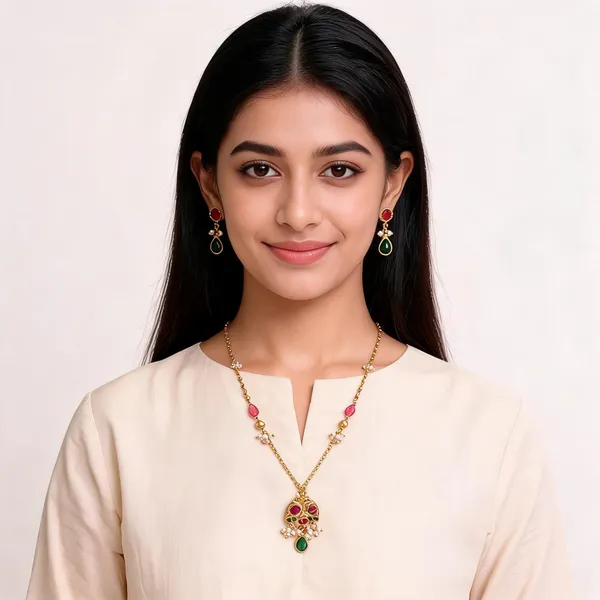 Gold_Brass_Traditional_Stone_Studded_Necklace_Set_For_Women