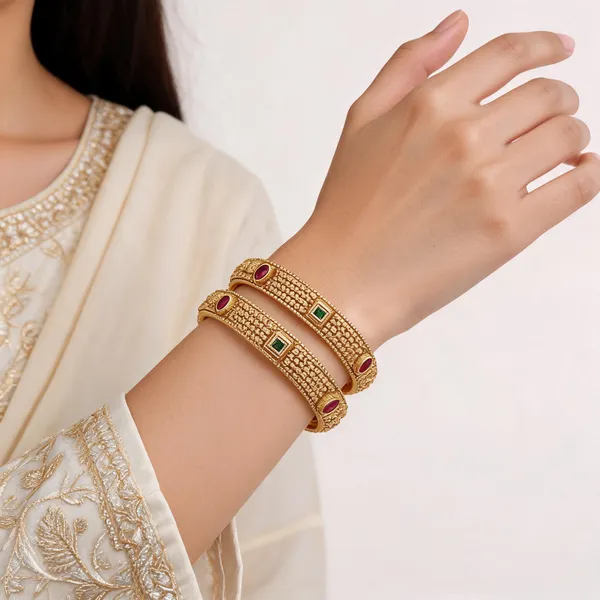 Gold_Brass_Embellished_Kangan_Bangle_For_Women