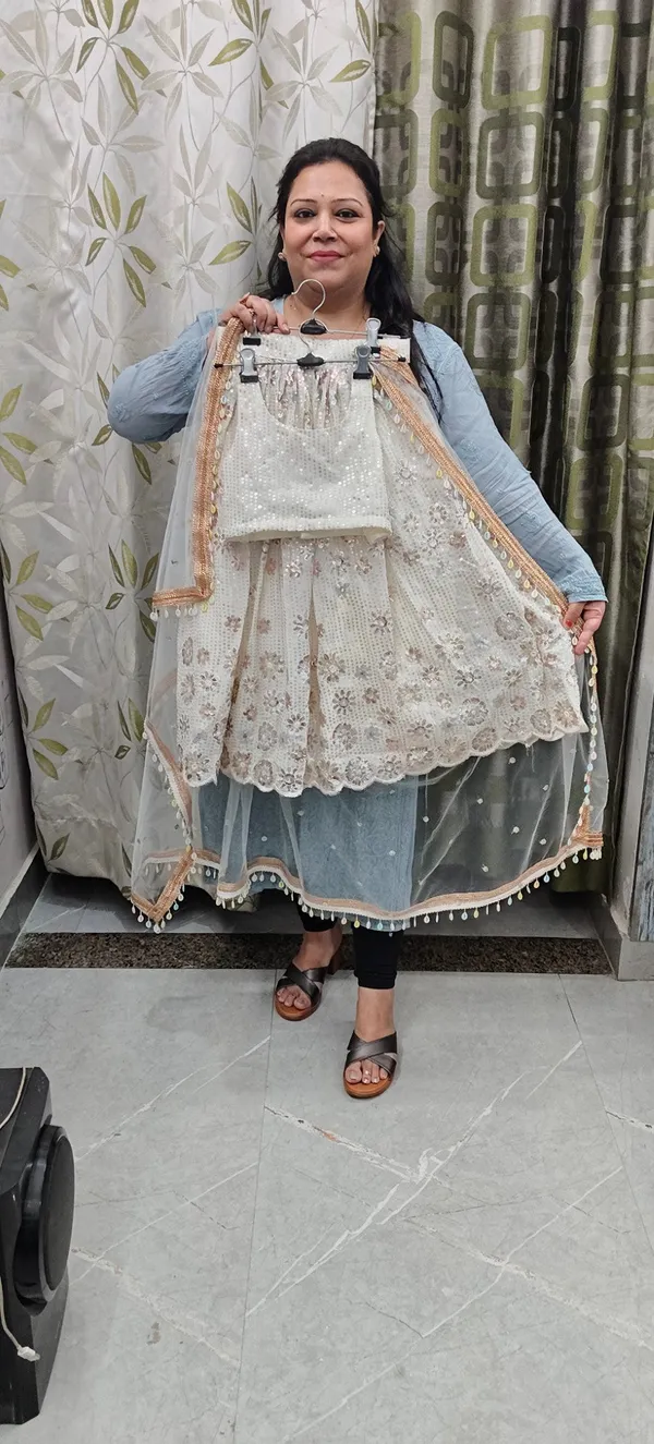 Off_White_Silk_Handwork_Lehenga_Choli_For_Kids