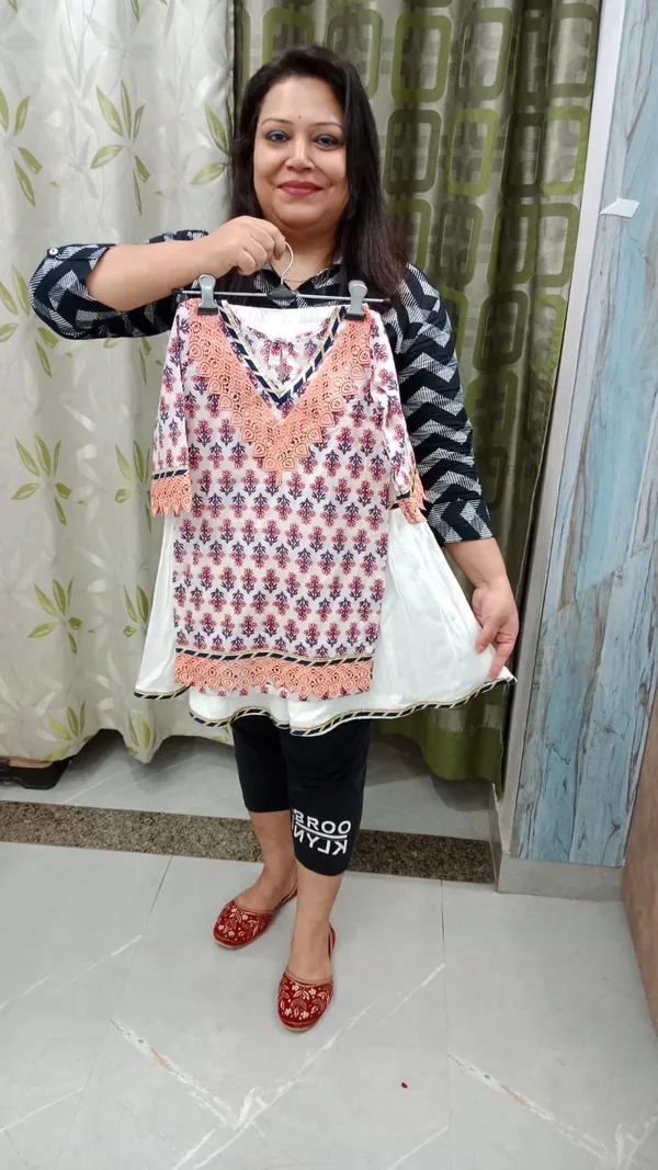 Pure_Cotton_Garara_Set_For_Kids_Peach