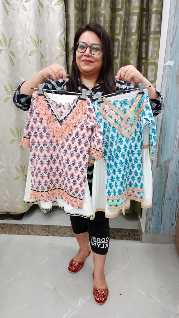 Pure_Cotton_Garara_Set_For_Kids_Peach