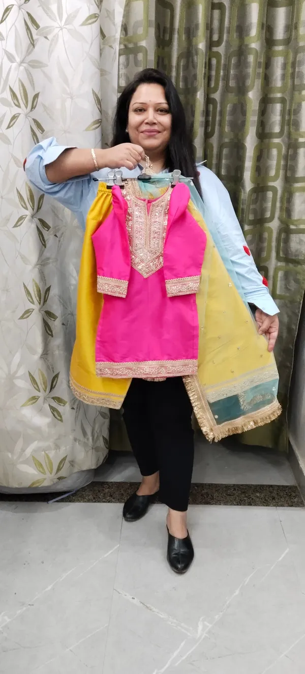 Luxe_Banarasi_Silk_Farshi_Salwar_Suit_Green_N_Dark_Firozi