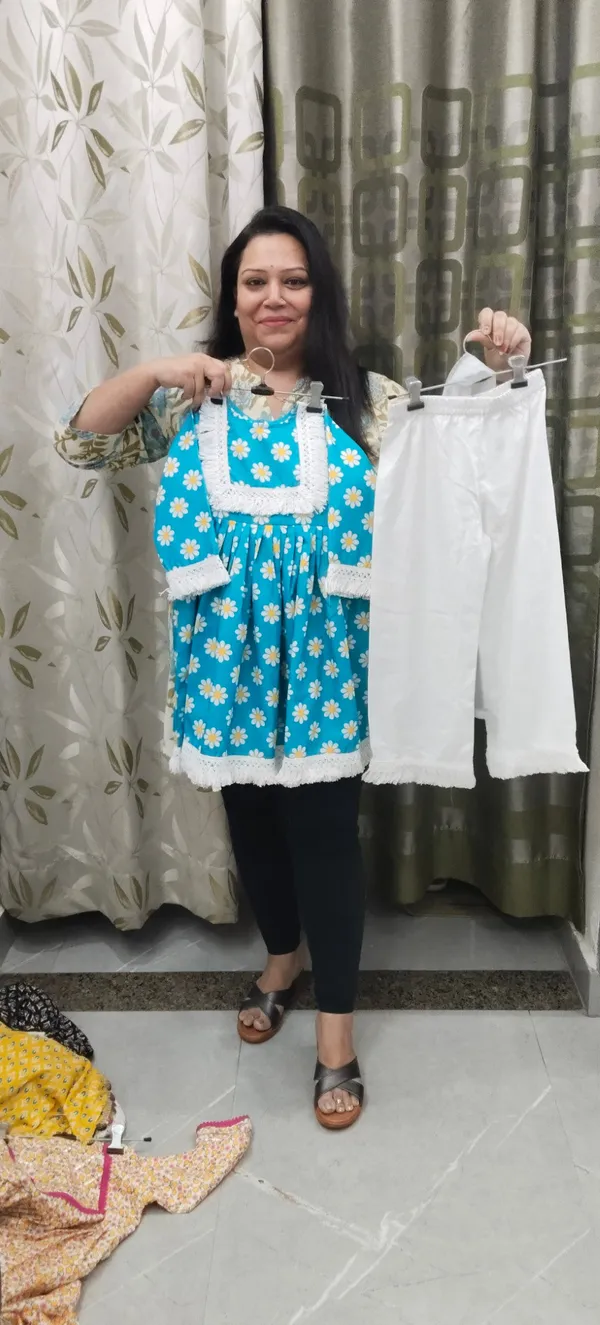 Summer_Cotton_Frock_Suits_For_Kids_Maroon