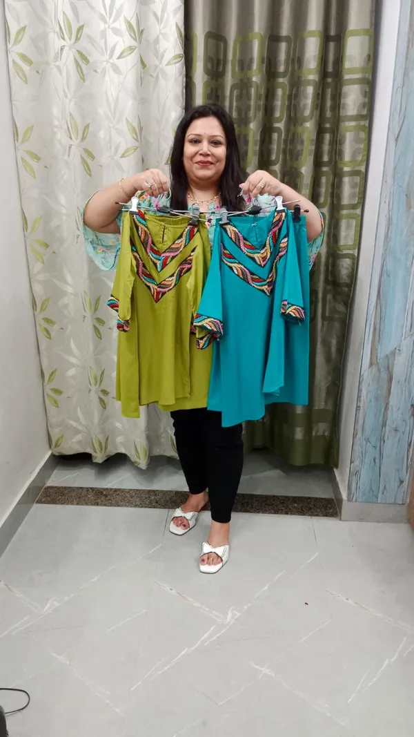 Teal_Green_Rayon_Co-Ord_Set_For_Kids