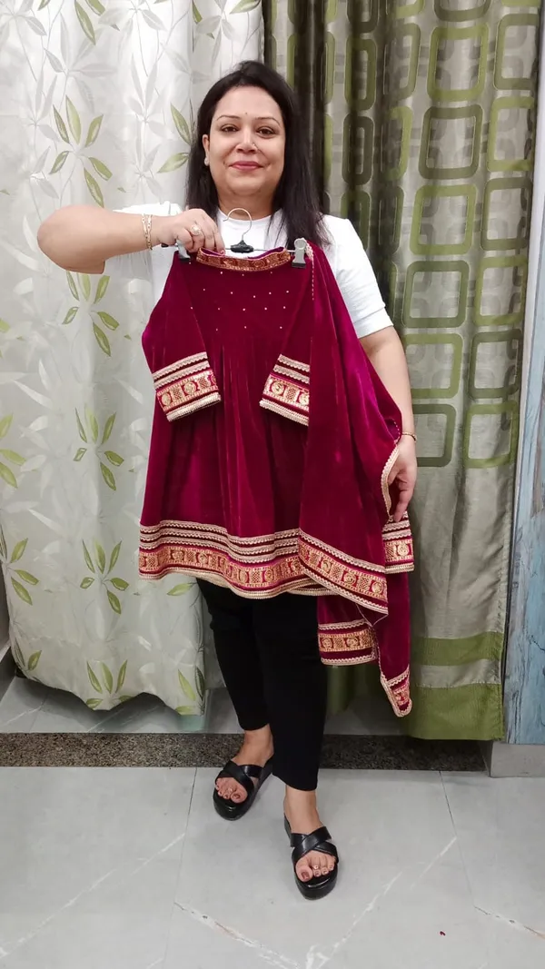 Premium_Velvet_Frock_Suits_Red