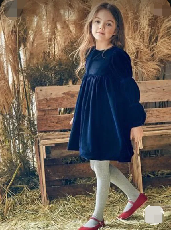Premium_Winter_Velvet_Frocks_Navy_Blue