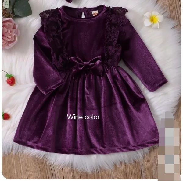 Premium_Winter_Velvet_Frocks_Bottle_Green