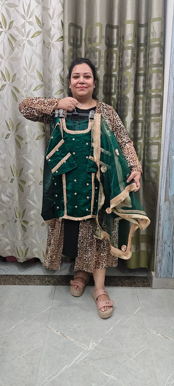 Punjabi_Patiyala_Suits_Bottle_Green