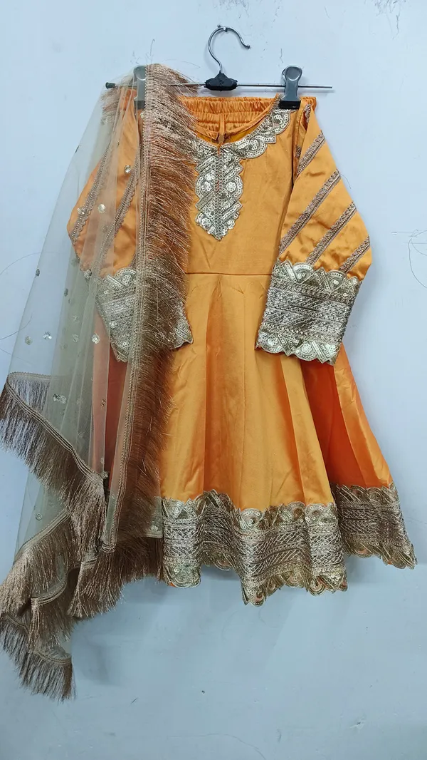 Luxury_Heavy_Short_Frock_Suits_Coral
