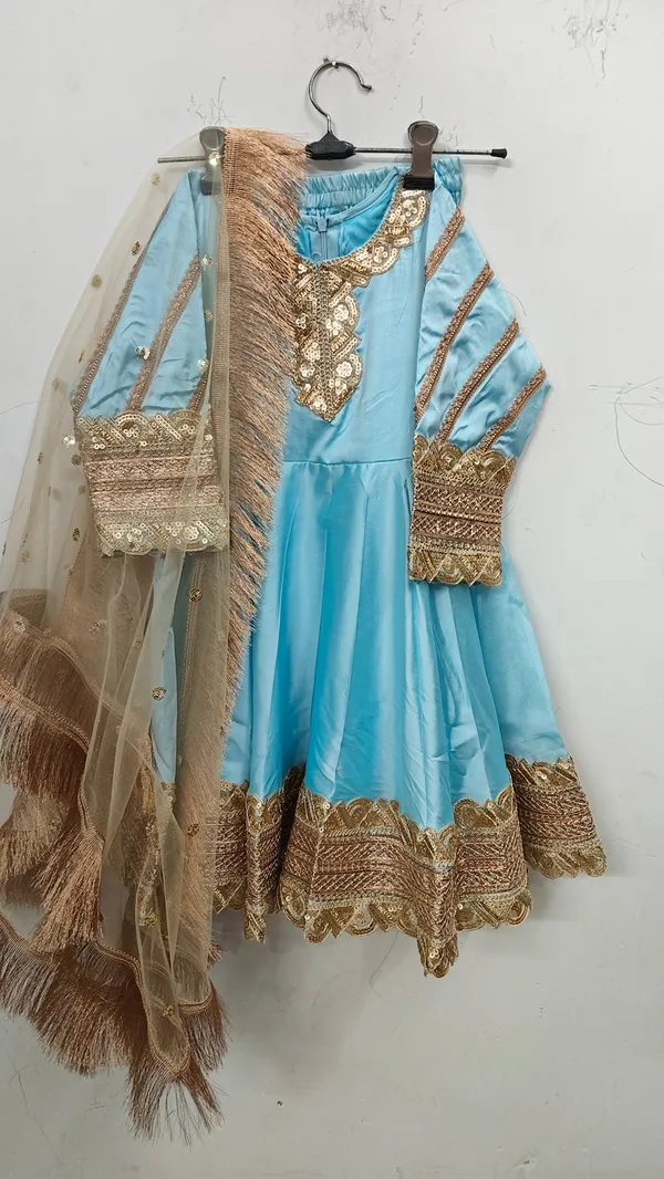 Luxury_Heavy_Short_Frock_Suits_Musturd