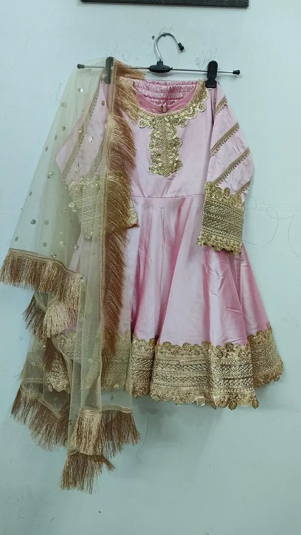 Luxury_Heavy_Short_Frock_Suits_Musturd