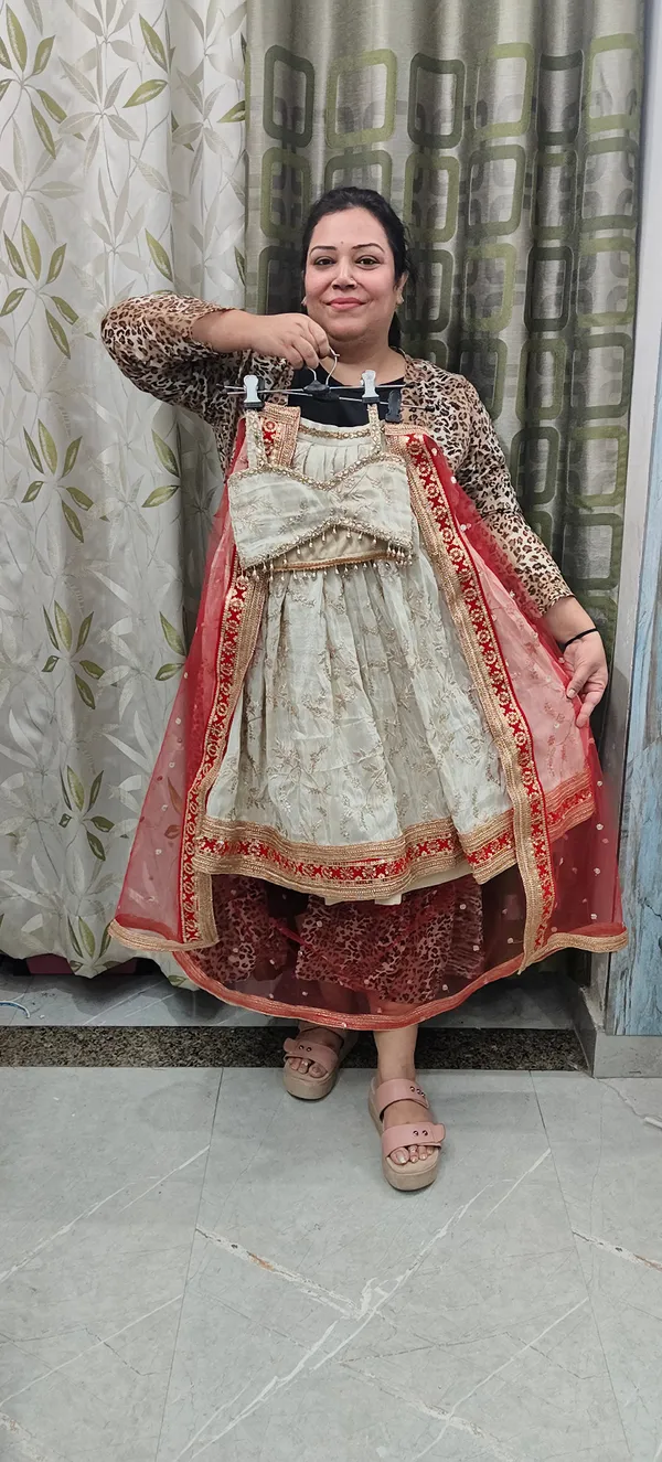Gold_Silk_Heavy_Embroidered_Lehenga_Choli_For_Kids