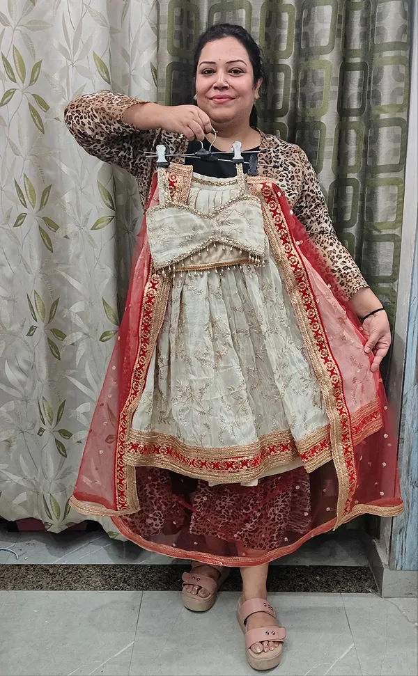 Gold_Silk_Heavy_Embroidered_Lehenga_Choli_For_Kids